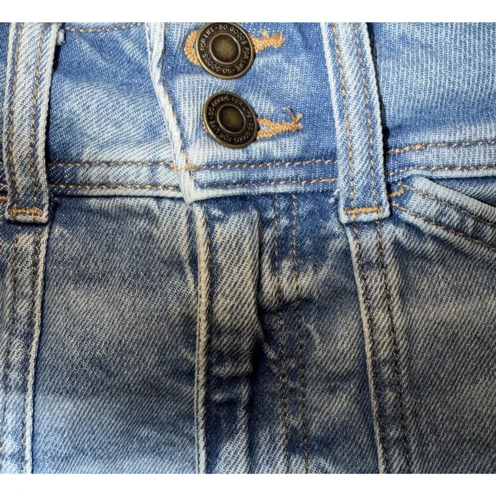 SO‎ Goods For Life Kohls Jean Denim Skirt Size 0/24W